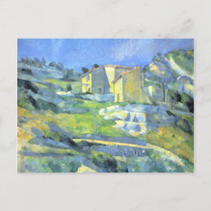 Houses in Provence Paul Cezanne Postcard