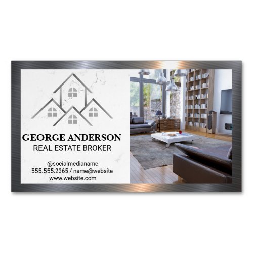Houses Logo  Home Interior Business Card