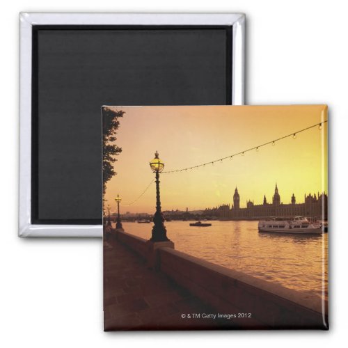 Houses of Parliament at Sunset Magnet