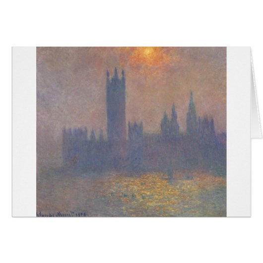 Houses of Parliament, Effect of Sunlight in the Fo (Front Horizontal)