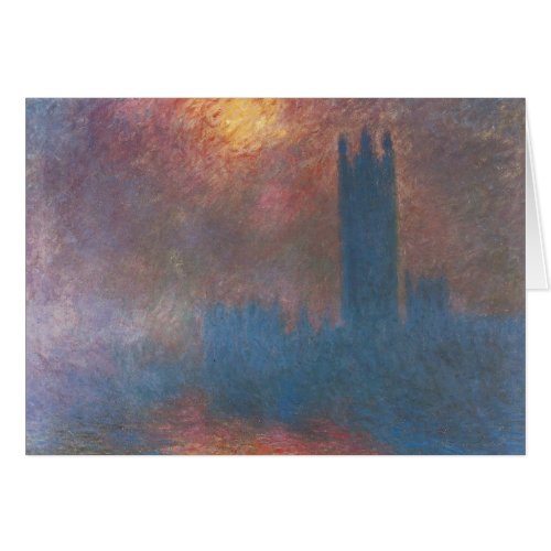 Houses of Parliament London by Claude Monet
