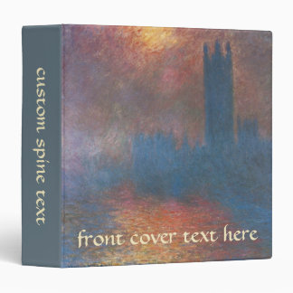 Houses of Parliament, London by Claude Monet Binder