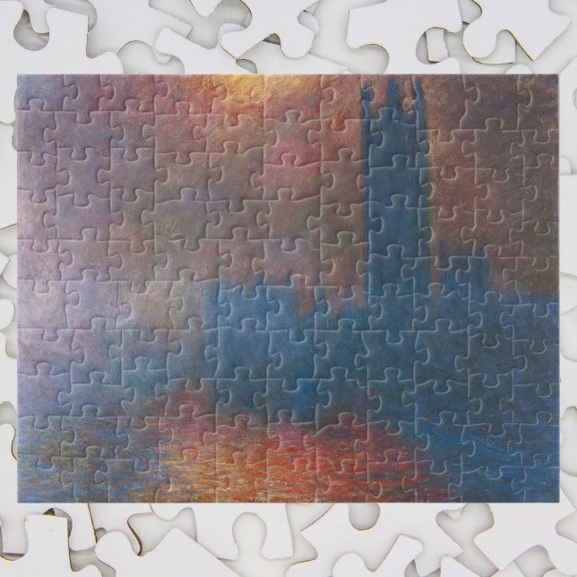 Houses of Parliament, London by Claude Monet Jigsaw Puzzle (Creator Uploaded)