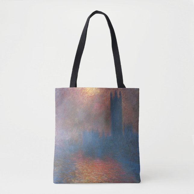 Houses of Parliament, London by Claude Monet Tote Bag (Front)
