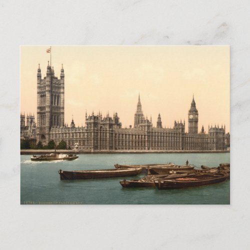 Houses of Parliament London England Postcard