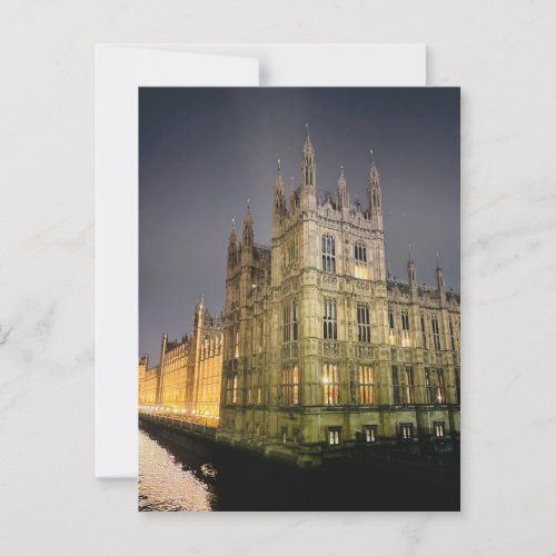 Houses of Parliament London England Postcard