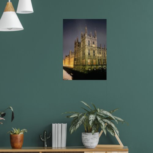 Houses of Parliament London England Poster