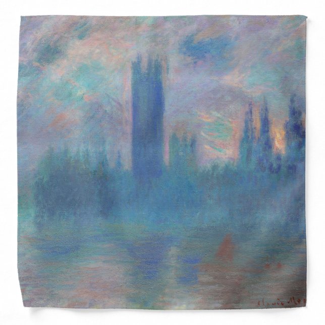 Houses of Parliament (London), Monet Bandana (Front)