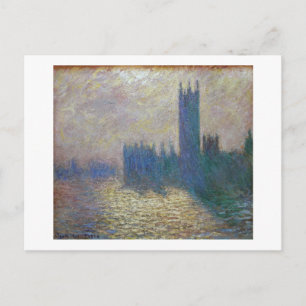 Houses of Parliament (London), Monet Postcard