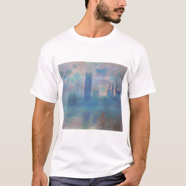 Houses of Parliament (London), Monet T-Shirt (Front)