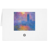 Houses of Parliament, London, Sun Breaking Through (Back Horizontal)