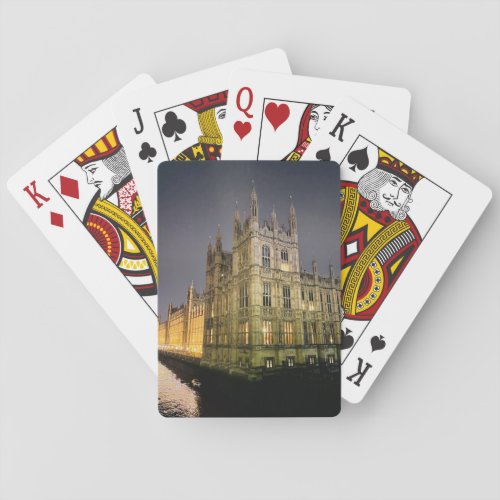 Houses of Parliament Playing Cards London England Playing Cards