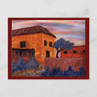 Houses Postcard