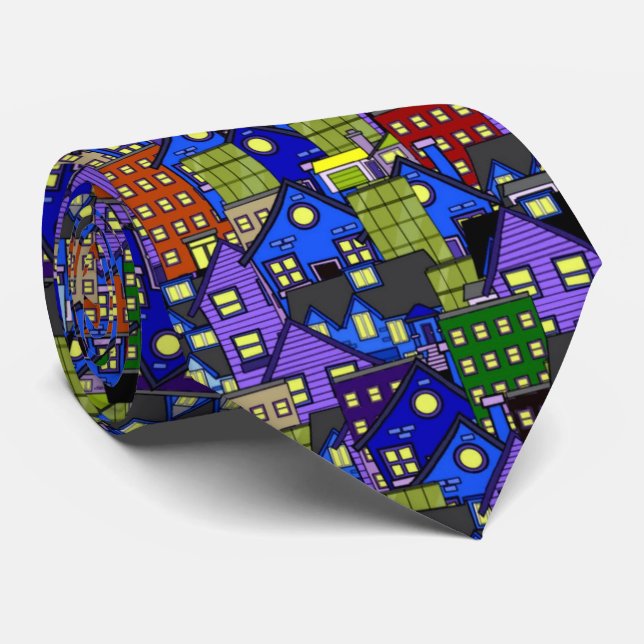 housesale neck tie (Rolled)