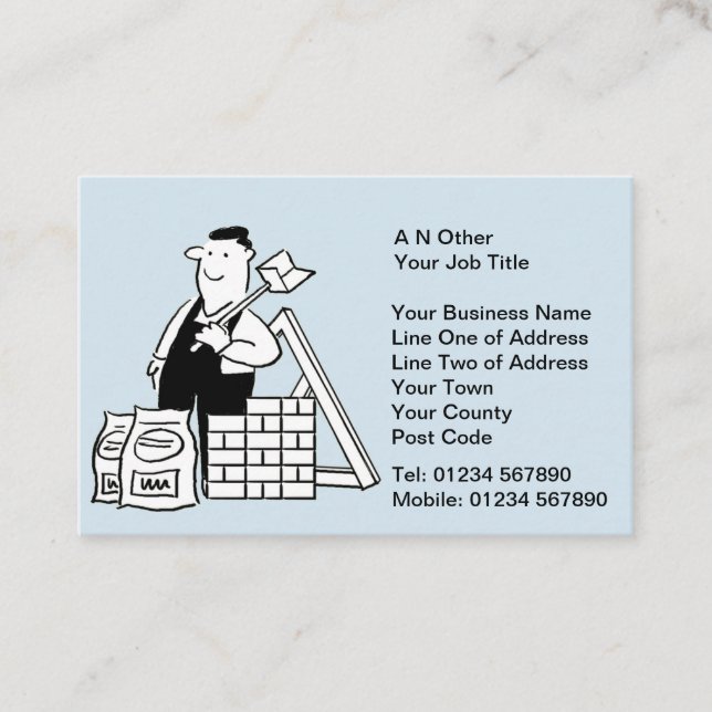 HousevBuilding Supplies Business Card (Front)