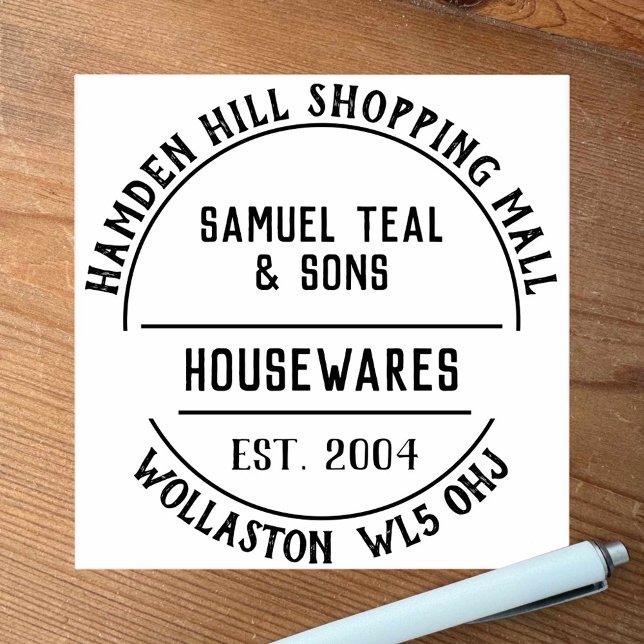 Housewares Store Rubber Stamp (Creator Uploaded)