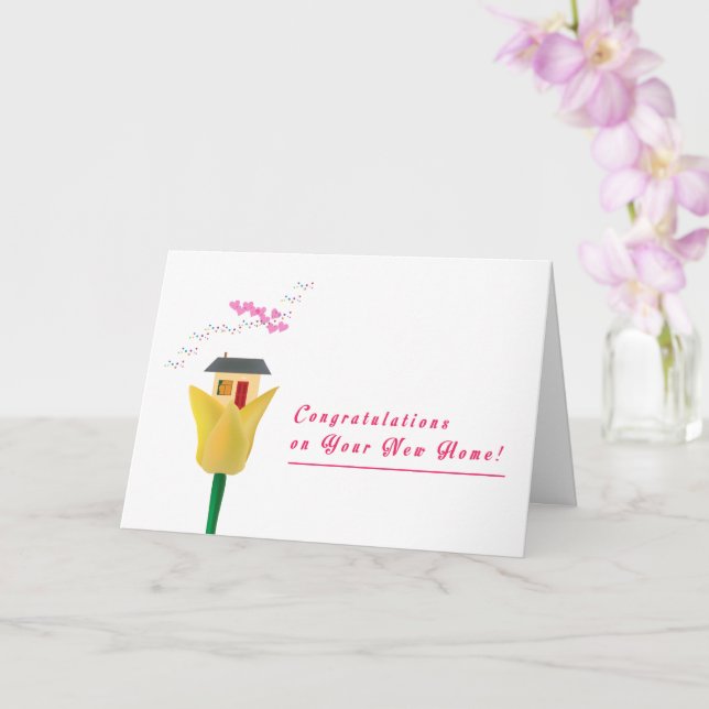 Housewarming Card (Orchid)
