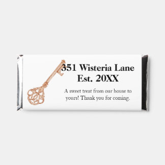 Housewarming Custom Hershey Bar Favors