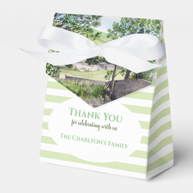 Housewarming Farmhouse Thirlmere Lake District UK Favor Boxes (Front Side)