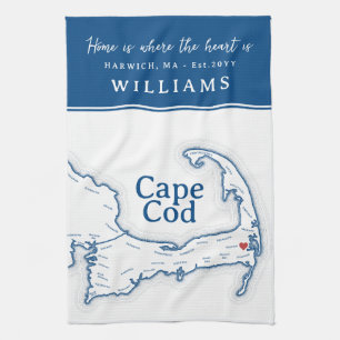 Housewarming Gift for a New Home in Harwich MA Kitchen Towel