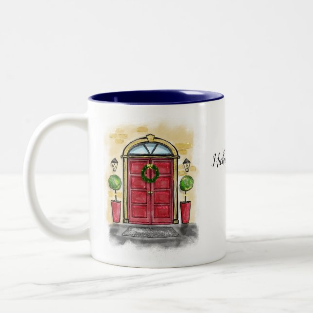 housewarming gift, new homeowner, new house mug (Left)