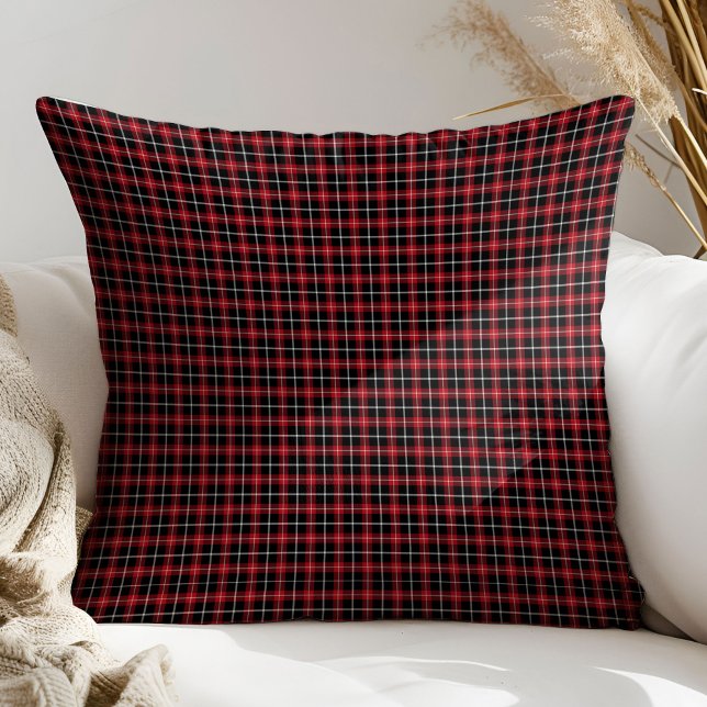 Housewarming Gift Red Black Plaid Pillow Style (Housewarming Gift Red Black Plaid Pillow Style)
