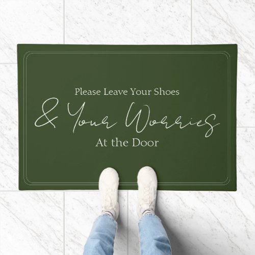 Housewarming Gift Remove Shoes Doormat