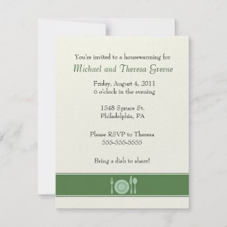 Housewarming Invitation invitation