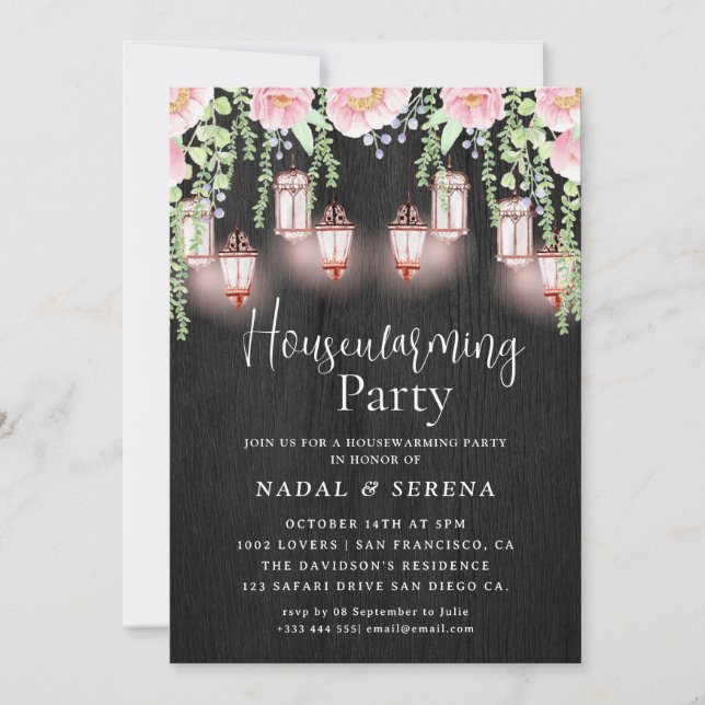 Housewarming  Invitation (Front)