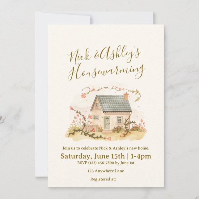 Housewarming Invitation (Front)
