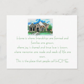 Housewarming invitation Card