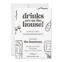 Housewarming Invitation House Warming Invite House