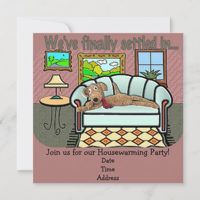 Housewarming Invitation or Announcement (Front)