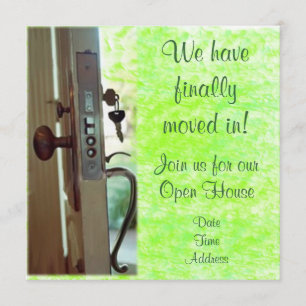 Housewarming Invitation or Announcement