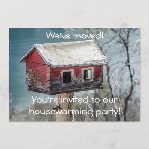 Housewarming New Home/Address Funny Invitation