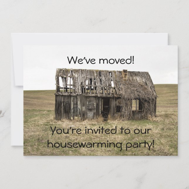 Housewarming New Home/Address Party Invitation (Front)