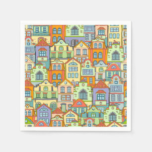 Housewarming Paper Napkins, New Home Celebration Napkins
