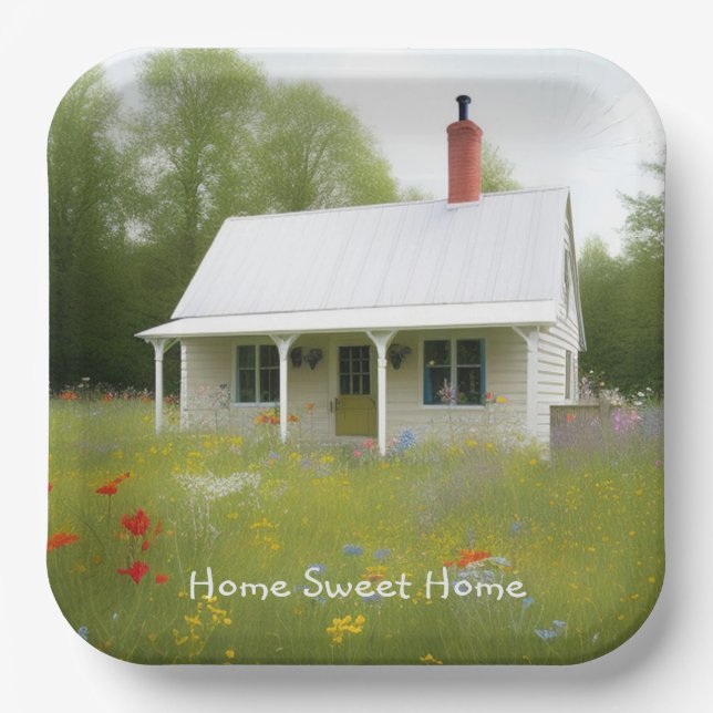 Housewarming Paper Plates (Front)