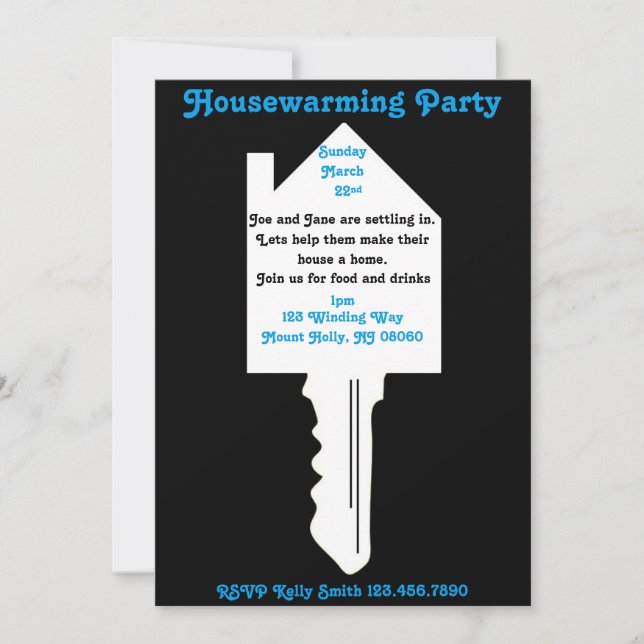 Housewarming Party Invitation (Front)