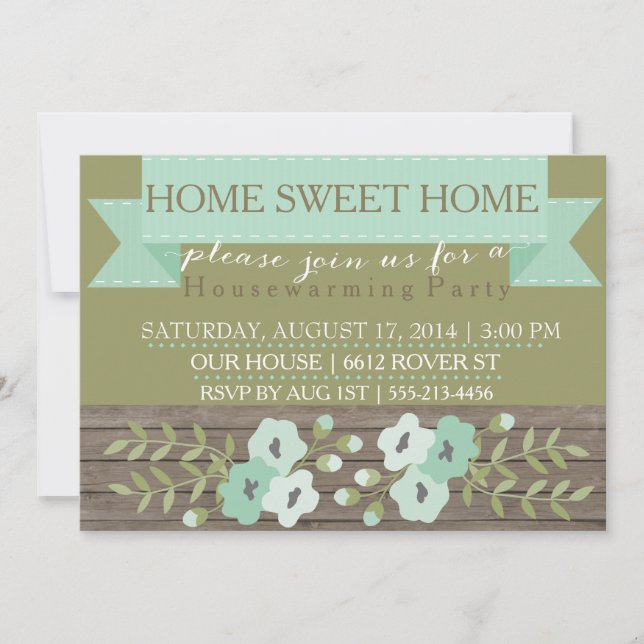 HOUSEWARMING PARTY INVITATION (Front)