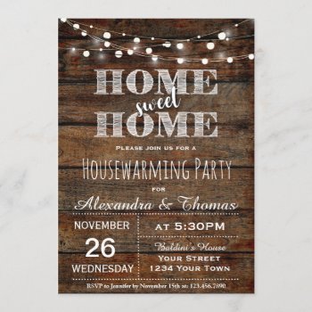 Housewarming Party Invitation by NellysPrint at Zazzle