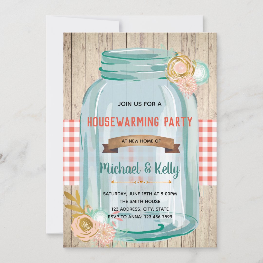 Housewarming party invitation Zazzle