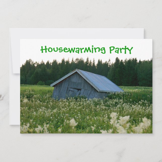 Housewarming Party Invitation (Front)