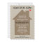 Housewarming Party Invitation Burlap House