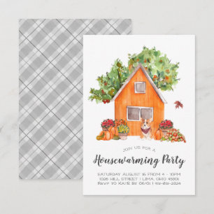 Housewarming Party Invitation Cozy Autumn