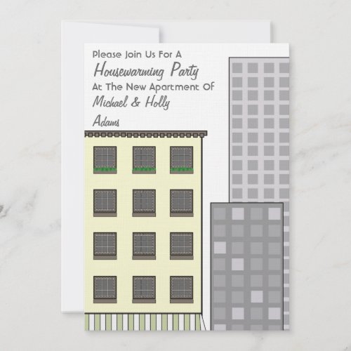 Housewarming Party Invitation - New Apartment
