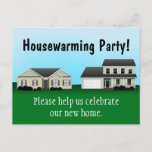 Housewarming Party Invitation Postcards