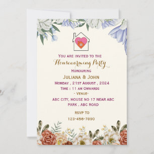 Housewarming Party invitations 