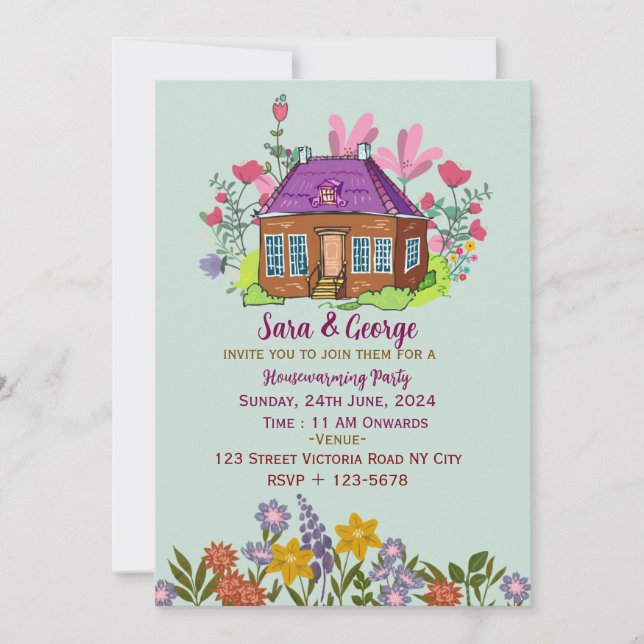 Housewarming Party Invitations  (Front)