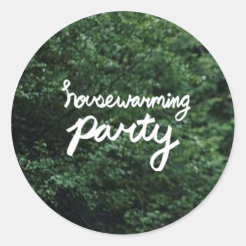 HOUSEWARMING PARTY Logo Sticker